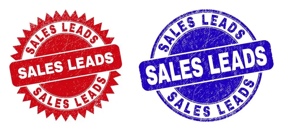 sales lead and lead close stamp