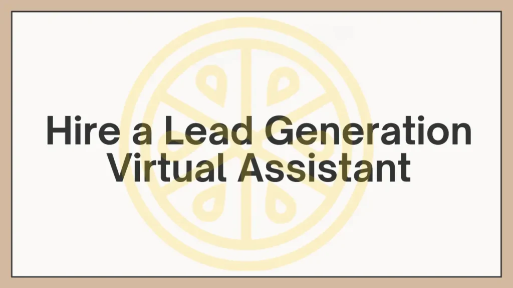 Lead Generation for Virtual Assistants in Canada