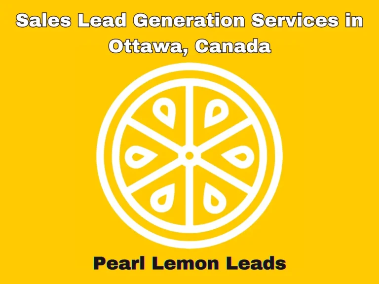 Sales Lead Generation Services in Ottawa, Canada