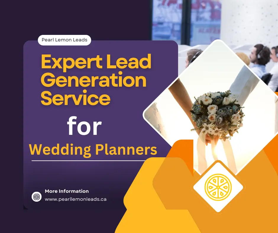 Targeted lead generation for wedding planners