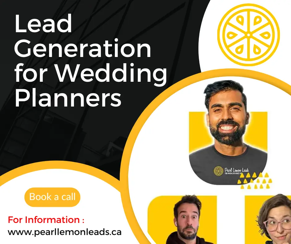 Wedding industry lead generation